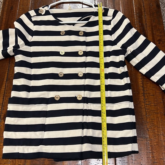 J. CREW Maritime Blazer Navy Stripe XS - Picture 10 of 12